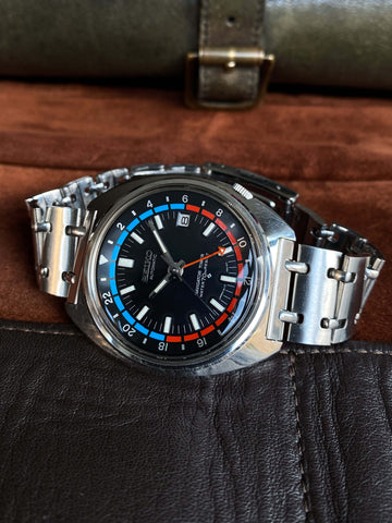 ヴィンテージ　ベイゴマ 1971 Seiko Fly-back Chronograph Ref. 7018-7000