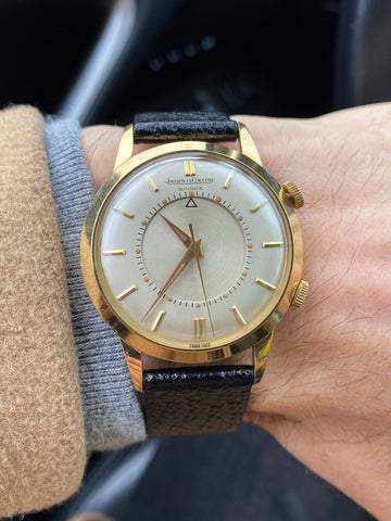 watchsteez 1950s jaeger lecoultre memovox jumbo automatic