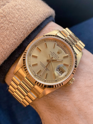 1989 rolex presidential new arrivals