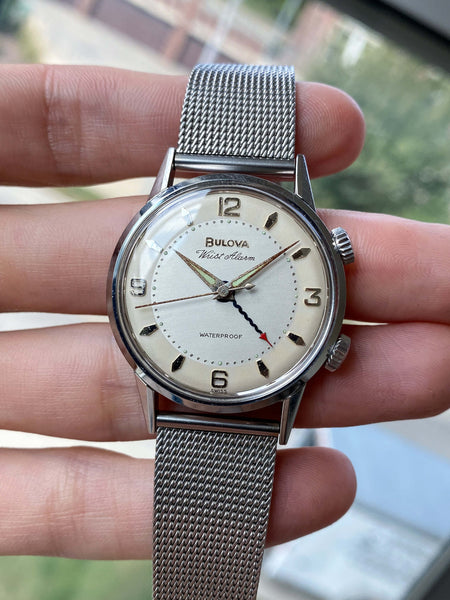 Bulova Wrist Alarm 11285 circa 1962 (Swiss-Only Dial)