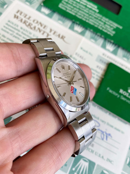Rolex 'Domino's Pizza' Air-King ref. 14000 circa 1996 w/ Papers