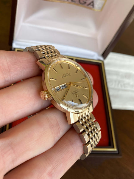 Omega Ultra Thin Omega 14k Gold Watch Omega De Ville Mens Midsize Ultra Thin Dress Watch Omega Ultra Thin Omega 14k Gold Watch Omega De Ville Mens Midsize Ultra Thin Dress Watch