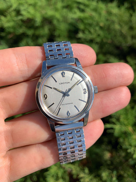 Wrist Watch Croton Watch Value – 1966 Croton Self-winding