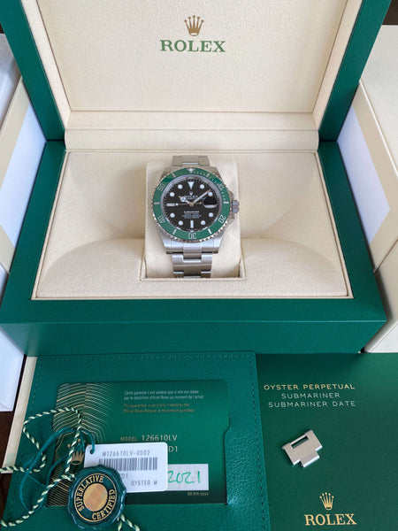 Submariner 'Starbucks', reference 126610LV Montre bracelet en acier avec  date, Stainless steel wristwatch with date and bracelet Vers 2020, Circa  2020, Fine Watches, 2023