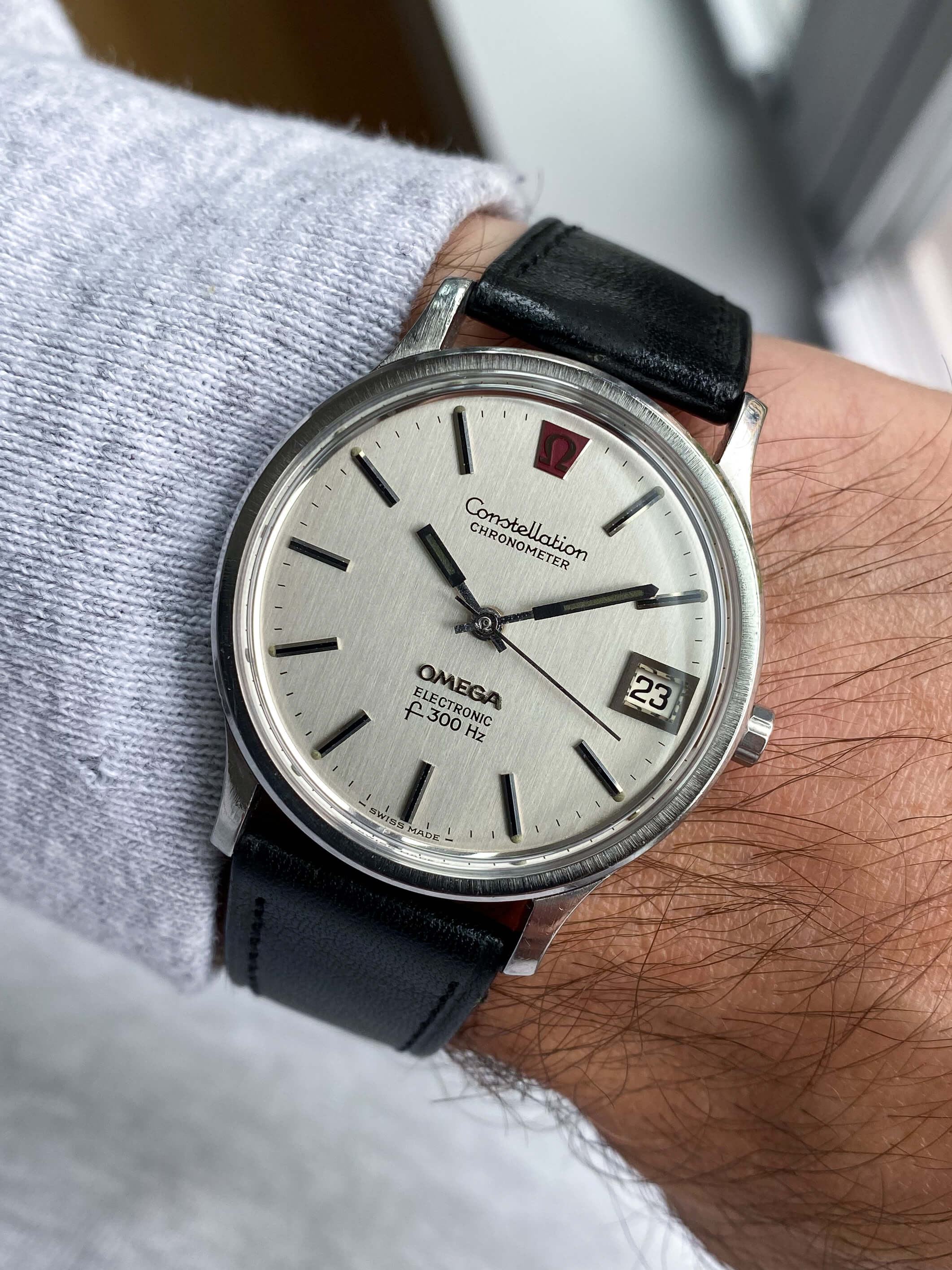 1973 Omega f300 Constellation men's vintage electronic watch
