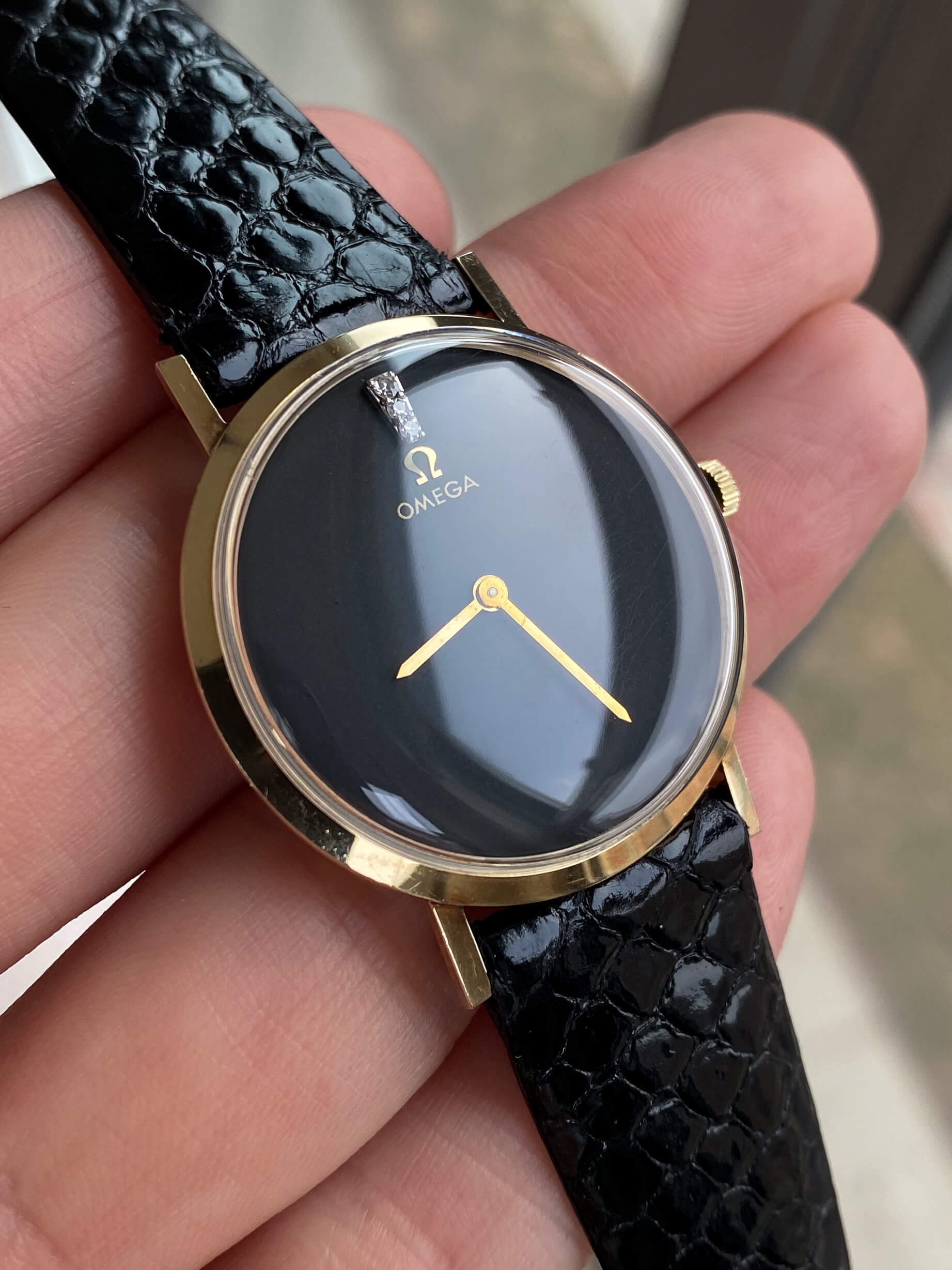 時計 Dee 18mm OMEGA Vintage Watch Strap OMEGA Constellatio 18mm Logo Buckle 18mm Old Style MESH
