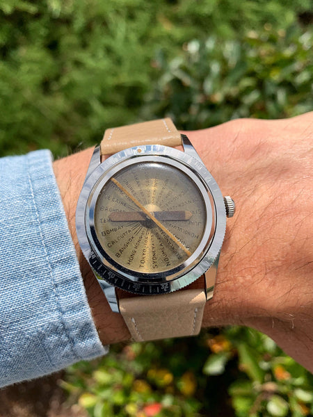 Opera Compass Watch watchsteez.com – rare vintage 1950s opera northline compass navigator ...